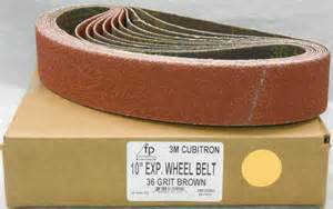 cubitron sanding belt 10 36 grit brown