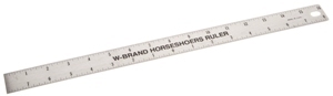 W-Brand Aluminum Horseshoer's Ruler