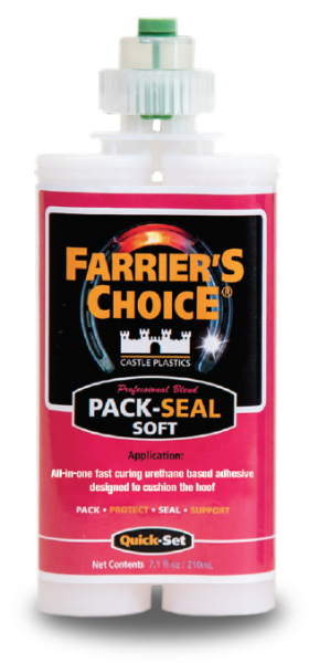 Castle Plastics Farrier's Choice Pack-Seal Soft 210cc castle plastics farrier s choice pack seal soft 210cc